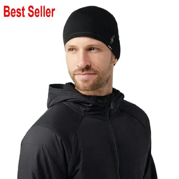 Merino Wool Beanie Lightweight Classic Minimal Unisex Year-Round Essential